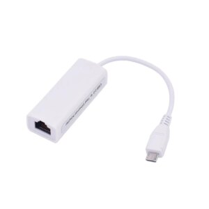 Micro USB to Ethernet cable interface Ethernet adapter OTG Wired Internet Android Tablet PC Network Card
