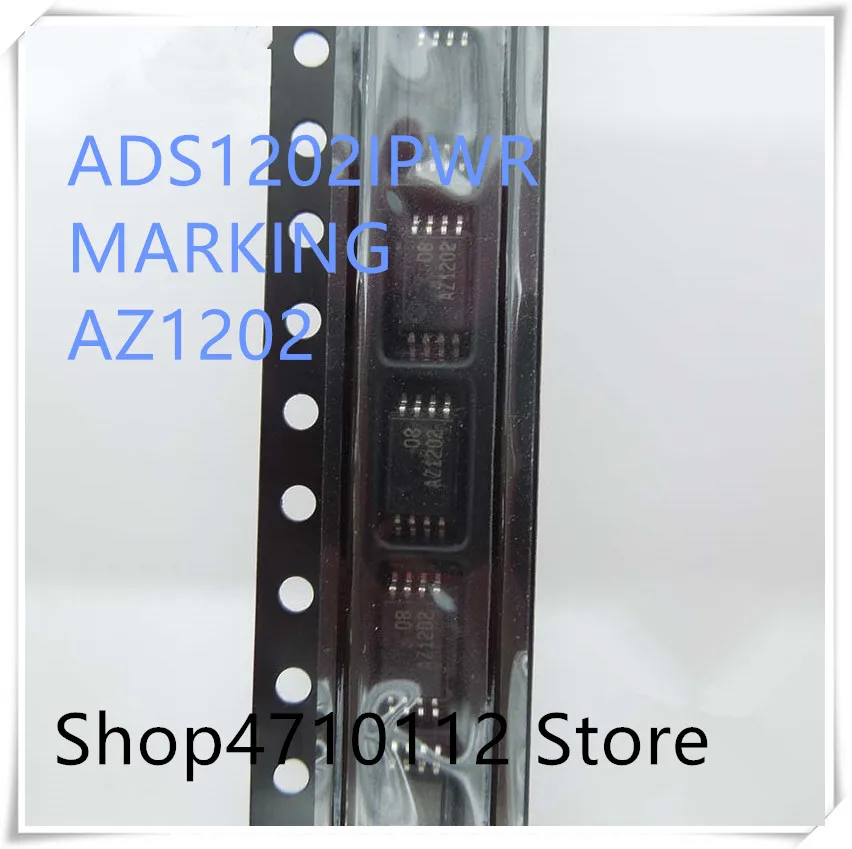 NEW 5PCS/LOT ADS1202IPWR ADS1202IPWT ADS1202 MARKING AZ1202 TSSOP-8 IC