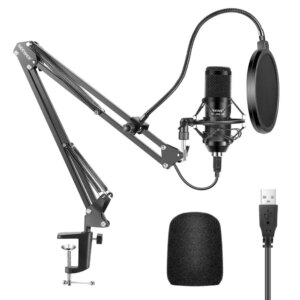 Neewer USB Microphone Kit Mикрофон Plug&Play Computer Cardioid microfone Podcast condensador Microphone/Professional Sound Chip