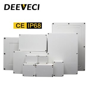 Outdoor Waterproof Enclosure Plastic Box Electronic Project Instrument Case Electrical Project Box Junction Box Housing