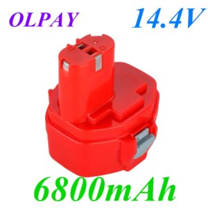 PA14 Power Tools Rechargeable Battery 6.8Ah Ni-CD for Makita 14.4V Cordless Drills screwdriver Battery 1420 1433 1434 1435 6337D