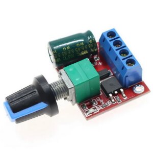 PWM Switch 5A 90W 12V DC Motor Speed Controller Module 4.5V-35V Adjustable Speed Regulator Control Governor Switch 2020