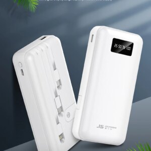 S89 20000mAh Portable Power Bank Charger External Battery PD 3.0 Fast Charging With LED Display For Phones Tablet Power station