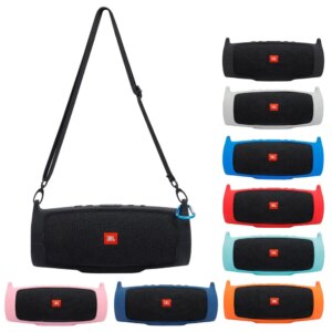 Silicone Protective Case Cover for JBL Charge 4 Speaker Portable Mountaineering Silicone Case Cover Protector Speaker Accessory
