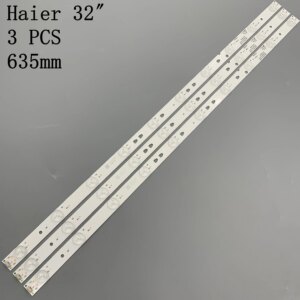 TV Lamps LED Backlight Strips For Haier LE32B310N LE32B8000T LE32B8500T Bars Kit LED Bands LED315D10-07(B) -ZC14-07(A) Rulers