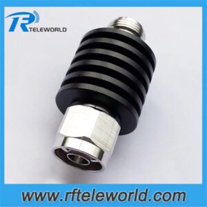 free shipping 10W RF coaxial attenuator 1db,2db,3db.5db,6db.10db.15db.20db.30db,40dB,50db DC-3GHz 50ohm attenuators
