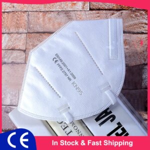 10pcs KN95 reusable Anti dust face masks washable protective white kn 95 mask with certificate,Pass FFP2