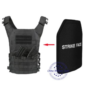1pc STA Shooter Cut NIJ III Level Bulletproof Plate Anti-ballistic Ceramic Plate For JPC Tactical Vest