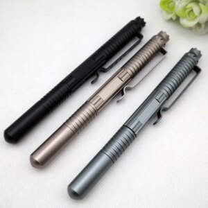 2018 New Portable Tactical Pen Self Defense Supplies Weapons Protection Tool Aviation Aluminum Lifesaving Tool Self Guard Pen