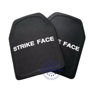 2pc STA Shooter Cut NIJ III Level Bulletproof Plate Anti-ballistic Ceramic Plate