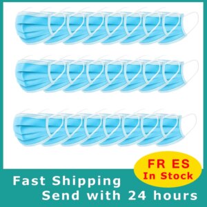 5-1000 Pieces Disposable Face Masks Mondkapjes Non-woven Filter Face Mask Mouth Safety Mask Breathable Masks