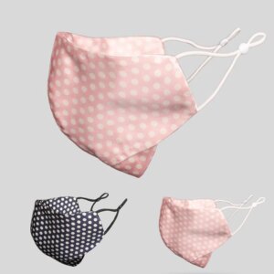 Adult Dustproof Windproof Mouth Mask Anti-spitting Protective Washable Mask Quick-drying Breathable Mask Polka Dot Mask