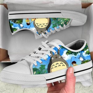 ELVISWORDS Anime Cute My Neighbor Totoro Design Women Shoes Casual Sneakers Vulcanize Low Style Ladies Walking Shoes Woman 2020