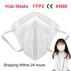 FFP2 Children's Masks Boy and Girl Face Mask Dust masque maske Protective Mouth KN95 Mask For 3-12 Years Old Kids Mascarillas