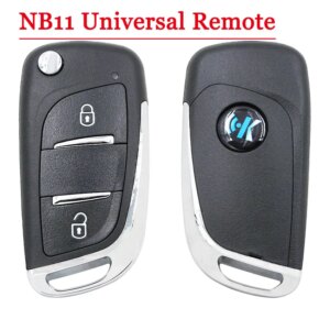 Free shipping (1 piece)NB11 Universal Multi-functional kd remote 2 button NB series key for KD900 URG200 remote Master