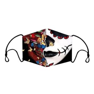 Halloween Printed Adult Mask Washable Protective Face Mask Reusable Mouth Mask Cotton Breathable Mouth Cover mascarillas