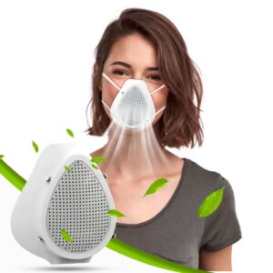 In Stock Adult Electric Protection Face Mask Anti-Fog FaceMask Air Purification Respirator Automatic Fresh Dustproof