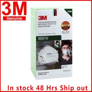 KN90 Mask 3M 9001V Mascarilla Earloop Reusable Mask Particulate Protective Respirators Original 3M Valve Fast Delivery 9001 KN90