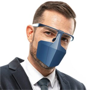 New Style Anti-fog Face Mask Prevent Saliva Spread Mask Face Shield Against Droplets Reusable Protective Cover Protective Mask