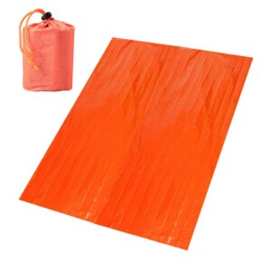 Portable Aluminum Film Emergency Blanket Wilderness Survival Survival Blanket Thermal Insulation Blanket LESHP