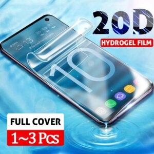 1-3 Pcs hydrogel film for samsung-s10e s10plus soft protective glass screen protector for samsung galaxy s10 e s 10 plus s10+