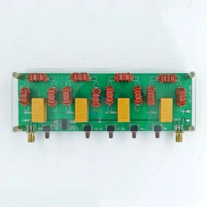 1.8-30MHz LPF-100 Shortwave HF Filter LPF For Shortwave Power Amplifiers Radios 5 Band 100W CW，200W SSB