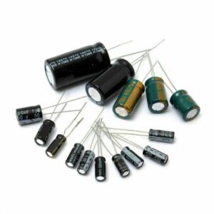 120Pcs/Set Black Aluminum Electrolytic Capacitor Assortment Kit for Electric Circuit Range 0.22μF-470μF 12 Values Each 10pcs