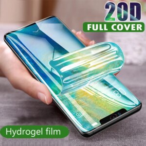 2PCS Hydrogel Film for For LG G8X G8S G8 ThinQ G7 Fit G6 9H Film Screen Protector for LG V50S V50 V40 V30 Plus V20 V10 Not Glass