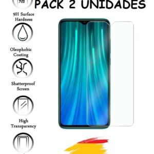 2X protective for XIAOMI REDMI 9 glass tempered glass shockproof 9h, 2 units