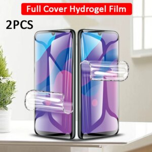 2pcs Screen Protector on for Xiaomi Mi A1 A2 A3 Lite Mia1 Mia2 Mia3 Xiomi Mi A 1 2 3 A2lite A3lite Soft Protective Hydrogel Film