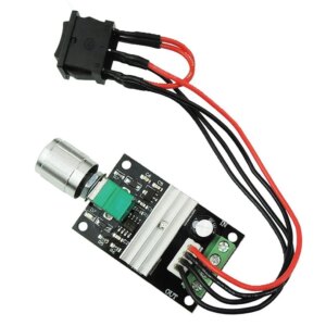 3A Reversible PWM 1203BB DC Motor Speed Controller Adjustable 6V/12V/24V DC motor speed controller Forward and reverse