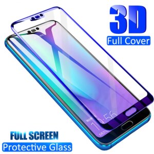 3D Tempered Glass on the For Huawei honor view 20 10 V20 V10 Screen Protector for honor 10 9 8 Lite V9 V8 Full Cover Glass Film