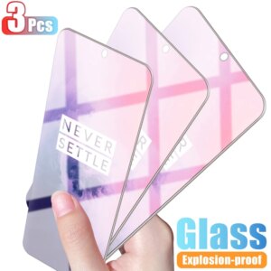 3Pcs HD 9D Screen Protector Glass on For Oneplus 6 6T 5 5T Tempered Glass Oneplus 7 7T 3 3T Screen protective Glass Cover Film
