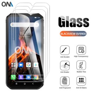 3Pcs Tempered Glass For BLACKVIEW BV9900 Glass Screen Protector Premium Tempered Glass for BLACKVIEW BV9900 Pro Protective Film