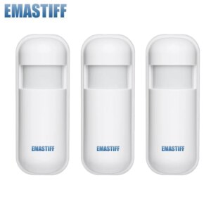 3pcs 433 Mhz Wireless Mini PIR Motion Sensor Alarm Infrared PIR Sensor Motion Detector for W2B W3B W4B PG103 106 107 Home Alarm