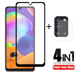 4-in-1 For Samsung Galaxy A31 Glass For Samsung A31 Tempered Glass For Samsung A51 A71 A01 A50 M21 M31 A11 A41 A31 Lens Glass