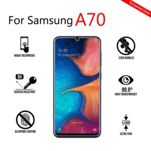4Pcs Tempered Glass For Samsung Galaxy A70 A 70 Screen Protector Protective Glass For Samsung Galaxy A70 A705F A705 Display Film