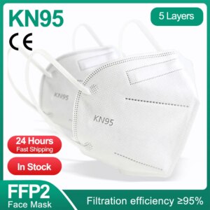 5-100pcs mascarilla FFP2 Mask CE KN95 Masks 5Layers Filter Anti-dust Maske Mouth Masks kn95 mascarillas colores ffp2reutilizable