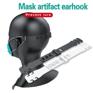 5/10PCS Mask Strap Extender Hook for Masks 7 Gear Adjustable Extension Strap for Relieving Long-Time Wearing Ears Pressure Pain