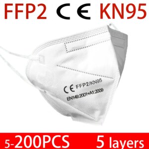 5-200 FFP2 masks face mask flu facial masks KN95 filtration maske dust protect mouth mask ffp2mask KN95mask mascarillas