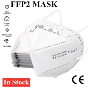 5-200 pieces ffp2mask KN95 Face Masks Protective Maske 5 Layers filter Respirator Reusable Dust Mouth Mask ffp2mask Mascarillas