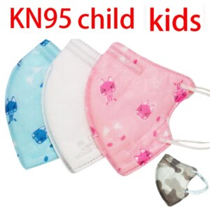 5 Layers Cartoon children's mask kn95 fabric washable reusable face mask kids.children masks filter.child protection mask