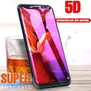 5D Full Cover Tempered Glass for Xiaomi Mi A2 Lite Mi5X Mi6X Screen Glass for Xiaomi Mi 8 A1 A2 Mix 2 5D Glass on Redmi 6A 6 Pro