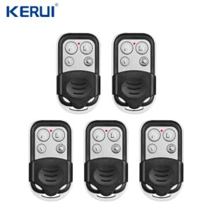 5pcs KERUI RC528 Metal Portable Remote Control 433MHz Alarm Accessories Controller For Home Security Alarm System wifi alarm