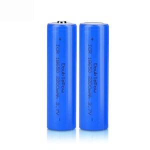 6pcs 18650 Battery Rechargeable Battery 3.7V 2600mAh Li-ion Battery For ESCAM QF280