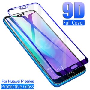 9D Protective Glass For Huawei P30 Lite P20 Pro Screen Protector On P10 Plus P9 Lite 2017 P smart 2019 Tempered Glass Film Case