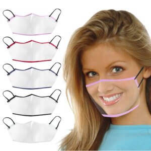 Adult Unisex Mini Shield Washable Reusable Comfortable Mask Transparent Visual Mask New Fashion Outdoor Protective Face Cover