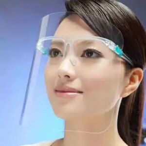 Anti Virus BIG Transparent Screen Splash-proof Full Face Shield Mask Safty Virus Protective Face Cover Mask anti Saliva Shield