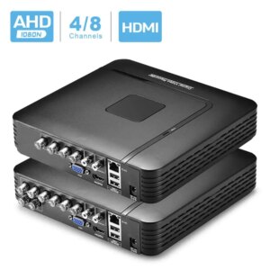 BESDER 4 Channel 8 Channel AHD DVR Surveillance Security CCTV Recorder DVR 4CH 720P / 8CH 1080N Hybrid DVR For Analog AHD IP