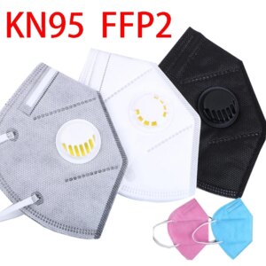 Blue gray black face mouth masks ffp2 valve respirator filter facial mask ffp 2 washable reusable ffpp2.ffp2mask fpp2 kn95 ppf2